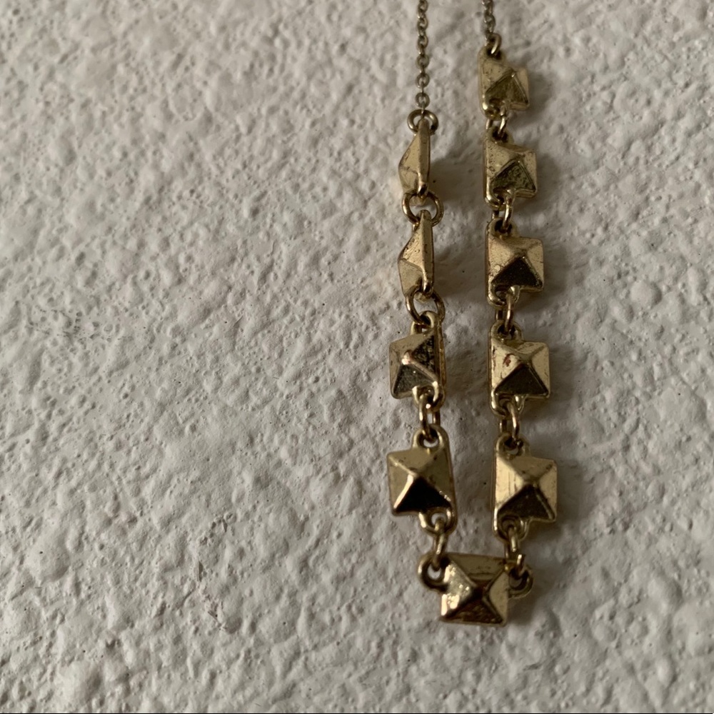 Gold Geometric Necklace